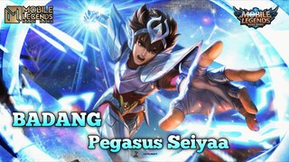 THE POWER OF BADANG X JONSHON 🥶|| GAMEPLAY BADANG - MLBB