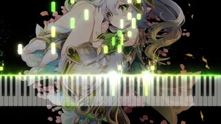 [Genshin Impact / Piano] Dance of the Lion's Tail, giới hạn độ khó cao nhất phục hồi bài hát chiến đ