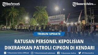 189 Personel Polisi Dikerahkan Patroli Cipta Kondisi di Kendari Sulawesi Tenggara