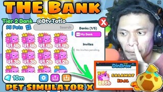 Bank Update And Loot Bags In Pet Simulator X | Salamat Idol Don Brix Sa Pamasko | Roblox Tagalog