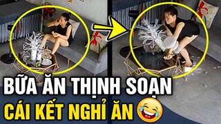 Tổng hợp những pha 'TRỜI ĐÁNH TRÚNG MIẾNG ĂN' siêu hài hước P3 | Tin 3 Phút Hài