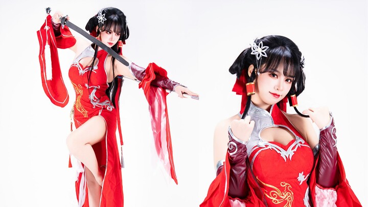 A Stunning Chinese‑Style Dance on 9‑Centimeter Heels 【Yan Wuxie】