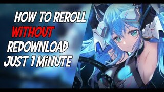 HOW TO REROLL ARTERY GEAR WITHOUT REDOWNLOAD JUST 1MINUTE