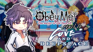 °•☆ |AU| Obey Me! react to { love and deepspace } •*||OG|| GL2 ||1/2