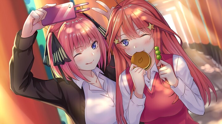 💕Little Tsundere and Little Meat Bun💕Memories of Nino and May~