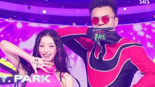 【矮帝重组计划失败】JYP合作YooA 11.20人歌舞台