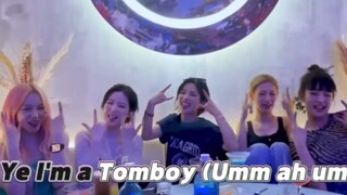 (G)I-DLE《TOMBOY (微醺版)》舞蹈视频公开！