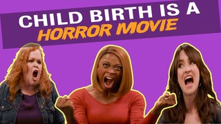 Child Birth is a Horror Movie | Mom Coms