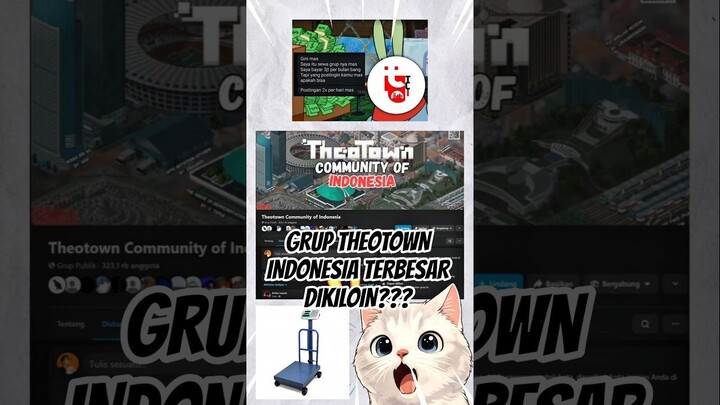 GRUP THEOTOWN INDONESIA DIJUAL_! #shorts