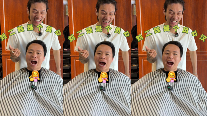 A bro who speaks three languages recreated the hairstyle from our first meeting for me.