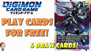 1st Ever Plutomon Draws AND Lets You Play Cards for Free! (Digimon TCG Set 4 Reveals)