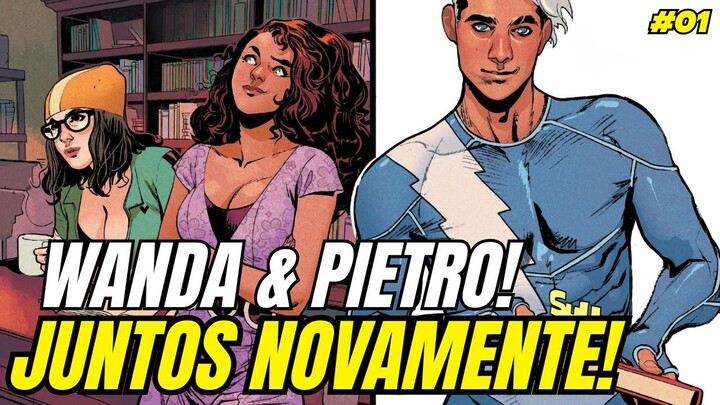【Marvel】Wanda e Pietro Juntos Novamente! A Nova Ameaça em Scarlet Witch #1