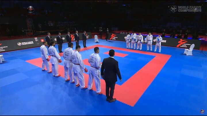 Egypt vs Jordan | Final Male Kumite Team | World Championships Budapest 2023