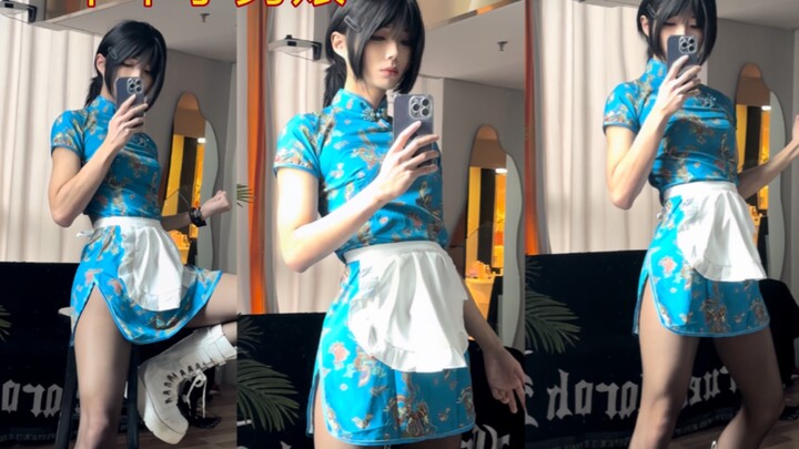 Chinese little…. cross-dresser!