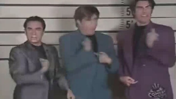 [The Root of All Evil] The trio of Jim Carrey shaking his head were arrested, but they couldn't stop