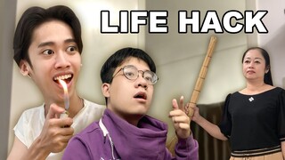 Life hack khiến mẹ bạn thắc mắc (Kenjumboy - Vines)