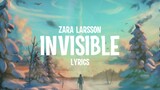 Zara Larsson - Invisible (Lyrics) (from the Netflix Film Klaus)