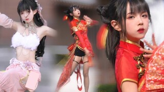 旗袍和敦煌总要选一个吧~ ❤️ 游园惊梦
