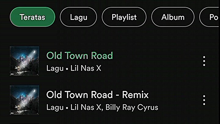 lirik lagu Lil nas x OLD TOWN ROAD