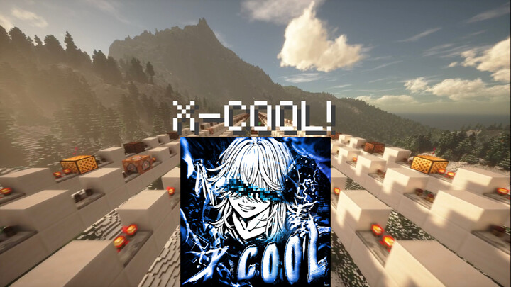 【ดนตรีร็อคสีแดง】⚡X-COOL! จำลองเพลงเล็กๆ ที่มีแต่ยอดฝีมือใน Minecraft ได้อย่างสมบูรณ์แบบ⚡