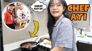 FIRST TIME KAMI NILUTUAN NI AYI (DALAGITA NA TALAGA SIYA) | AustriaFamilyVlogs