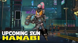 UPCOMING HANABI SKIN | HANABI SPECIAL SKIN CYBERPUNK 2077 THEMED? | MOBILE LEGENDS NEW SKIN SURVEY