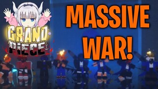 How I TOOK OVER THE EAST BLUE in a MASSIVE BATTLE | Grand Piece Online