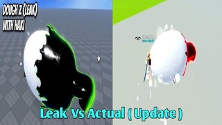 Dough Fruit Awakening | Leak Vs Actual ( Update )