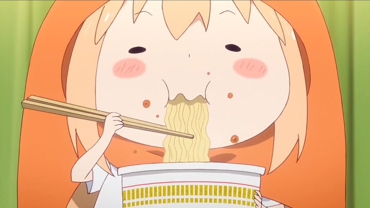 Tonikaku Kawaii eating food 🥹😭