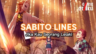 Kata Kata Anime | Demon Slayer | Line Sabito kepada Tanjirou tentang lelaki itu harus seperti apa