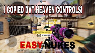 I COPIED DVT.HEAVEN CONTROLS AND THIS HAPPENED.