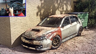 Rebuilding Subaru WRX STI - Forza Horizon 5 | Thrustmaster T300RS Gameplay