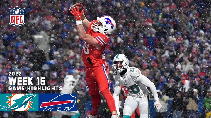 Miami Dolphins vs. Buffalo Bills | 2022 Week 15 Game Highlights