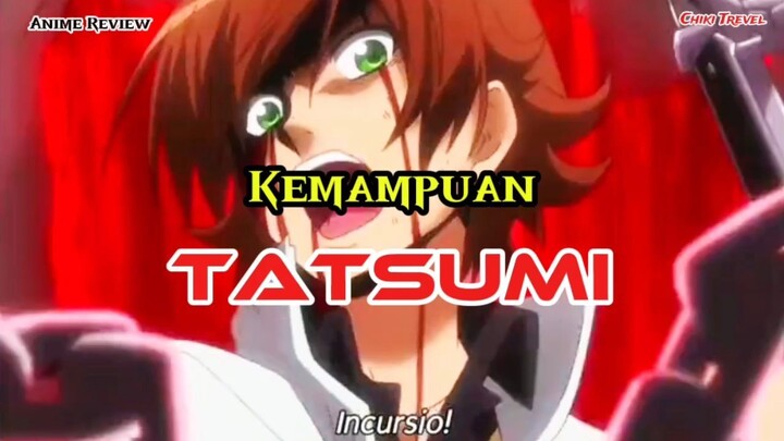 Kemampuan Tatsumi Akame ga kill