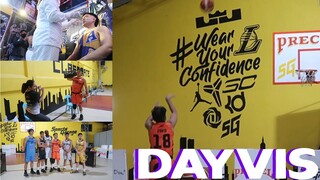 DayVis - NAG ALA STEPHEN CURRY | AIRBALL | SPORTS GARAGE 3 POINT SHOOTOUT | ACHIE INIGO |