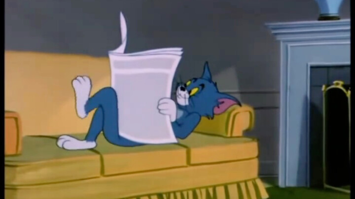What is Tom watching?