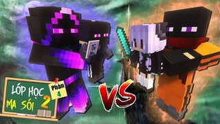 Minecraft LỚP HỌC MA SÓI 2 (Phần 4) #2- CON CỦA JAKI 013 VS CON CỦA JAKI 012 🐺 vs 👮