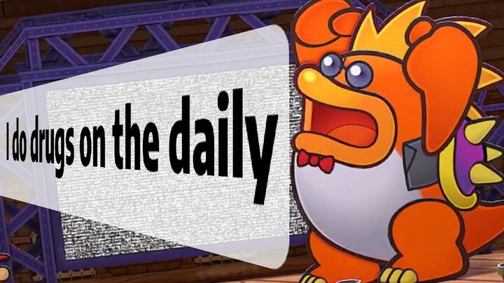 The Mario Character That Canonically Does Steroids