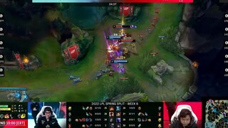 V5 vs LGD _ Highlights - Game 3 _ Tuần 6 Ngày 1 _ LPL Mùa Xuân 2022
