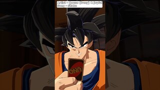 Anime Characters Play Uno #goku #naruto #gojo #luffy #ichigo #saitama #anime
