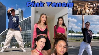 外网掀起了粉墨新歌Pink Venom舞蹈挑战