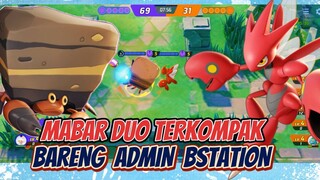 COMEBACK !! DUO MANTAP KREATOR DAN ADMIN BSTATION | GAMEPLAY POKEMON UNITE PALING EPIC ‼️