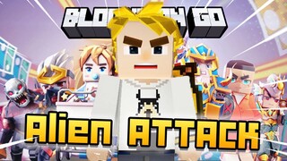 โคตรเจ๋ง?! ยิงเอเลี่ยนสุดมัน ปกป้องฐานทัพ ! Blockman Go - Alien Attack