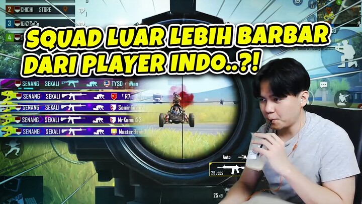 Player Indo Harus Contoh ni, Squad Luar Mainnya Barbar Parah | PUBG Mobile