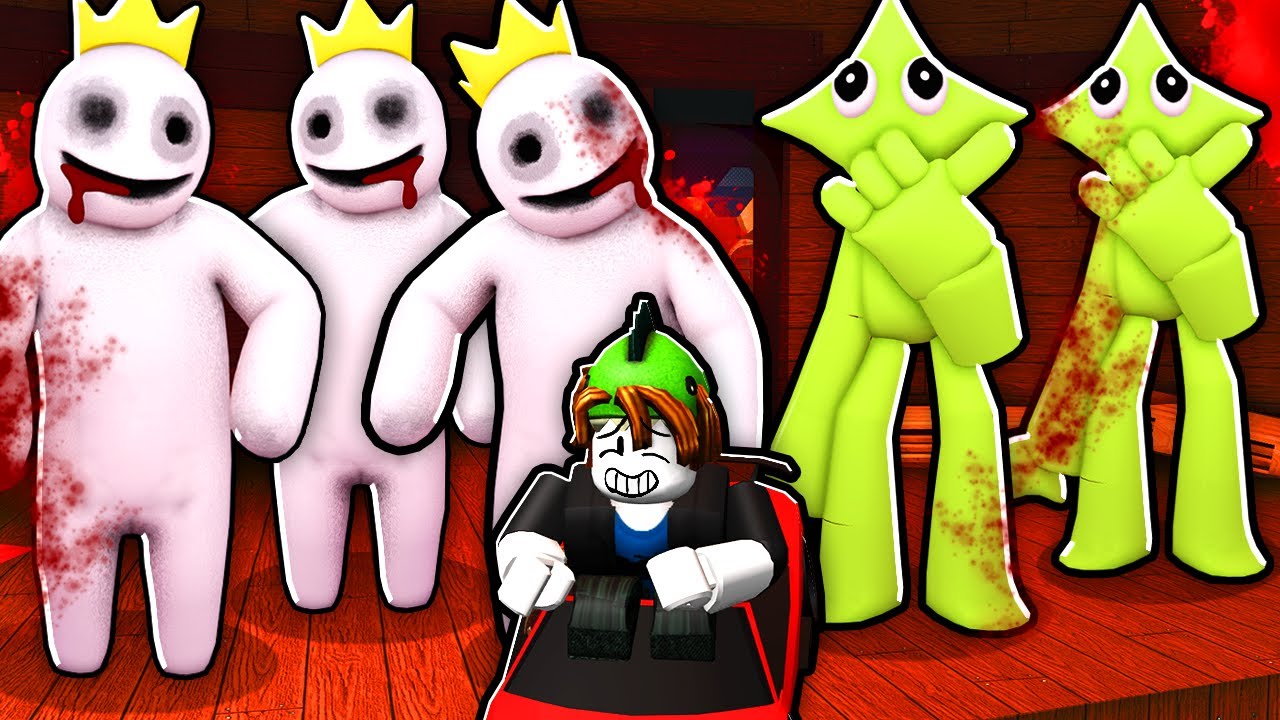 Roblox e Rainbow Friends - O Desafio