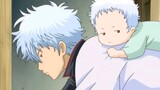 Ah Miao discovered that Gintoki and his baby were exactly the same, and threw Gintoki into the river