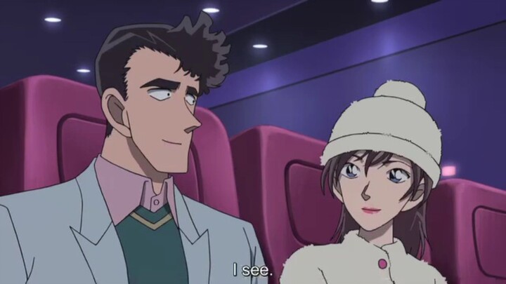 Detective Conan Episode 568 Inspector Shiratori Cherry Blossom Memory (Part 1) Eng Sub on Bilibili