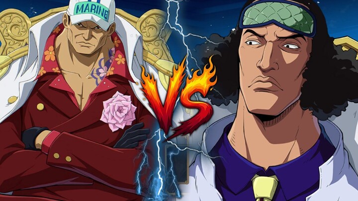 AKAINU vs AOKIJI!!!  - ONE PIECE : AMBITION