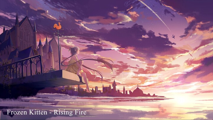 Frozen Kitten - Rising Fire (Mrs. GREEN APPLE Cover) (Official Lyric Video)