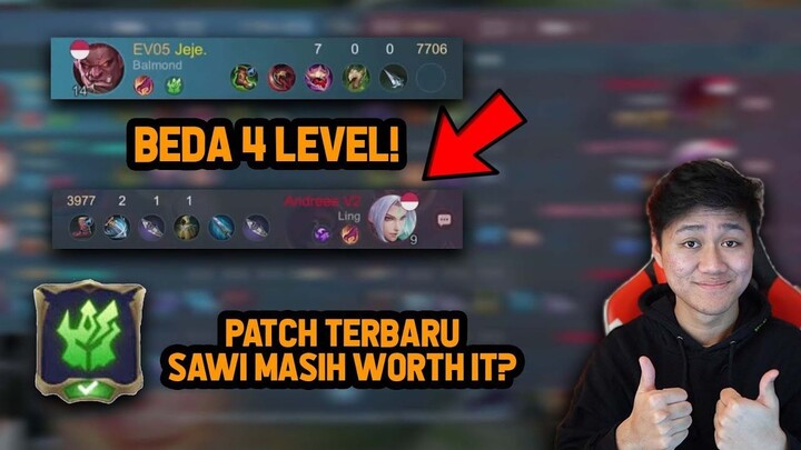 APAKAH EMBLEM SAWI MASIH WORTH IT DI PATCH TERBARU - Mobile Legends